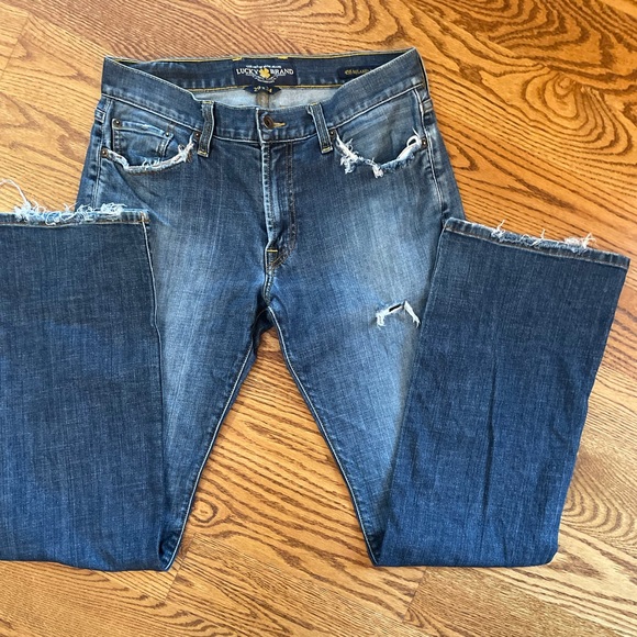 Lucky Brand 455 Relaxed Boot Cut 29x 34 